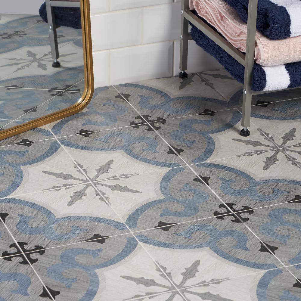 Beverly 8" x 8" Porcelain Patterned Wall & Floor Tile (12.91 sq. ft./ Case)