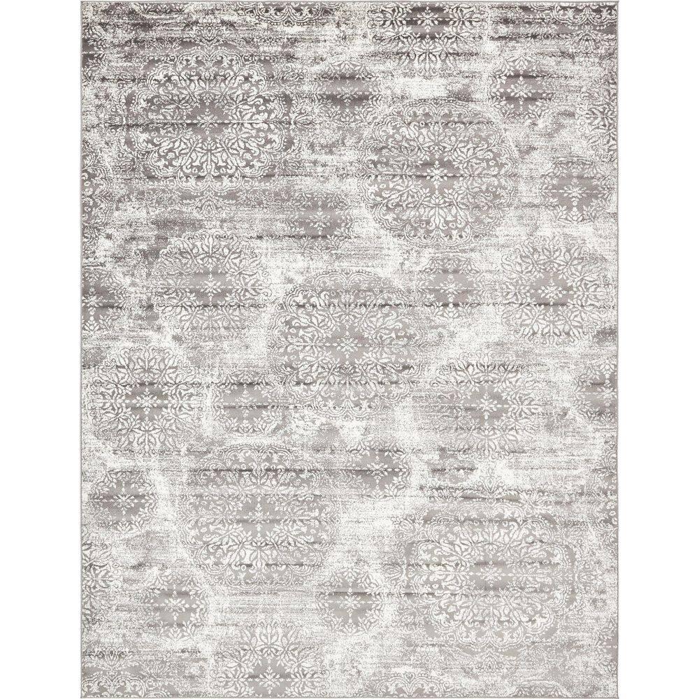 Unique Loom 9' 0 x 12' 0 Sofia Grand Gray Area Rug