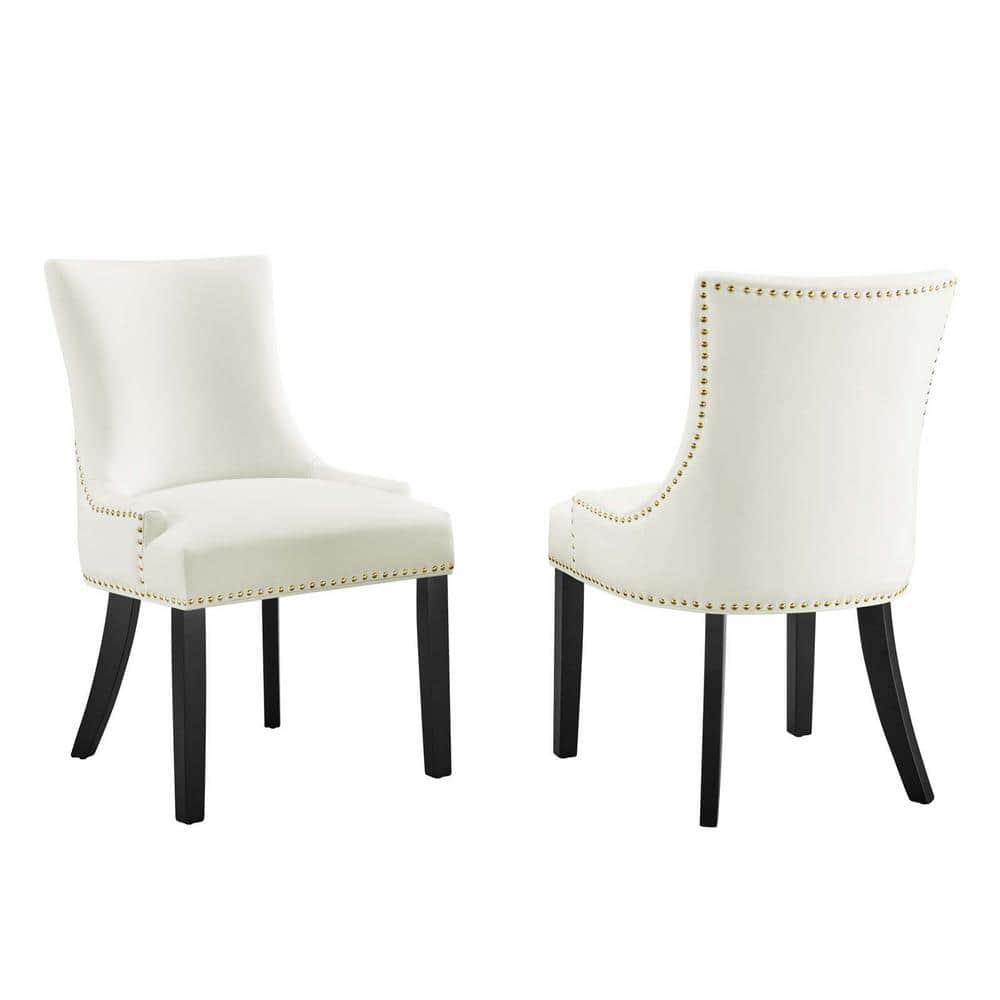 Modway Marquis Performance Velvet Dining Chairs by Modway (Set of 2)