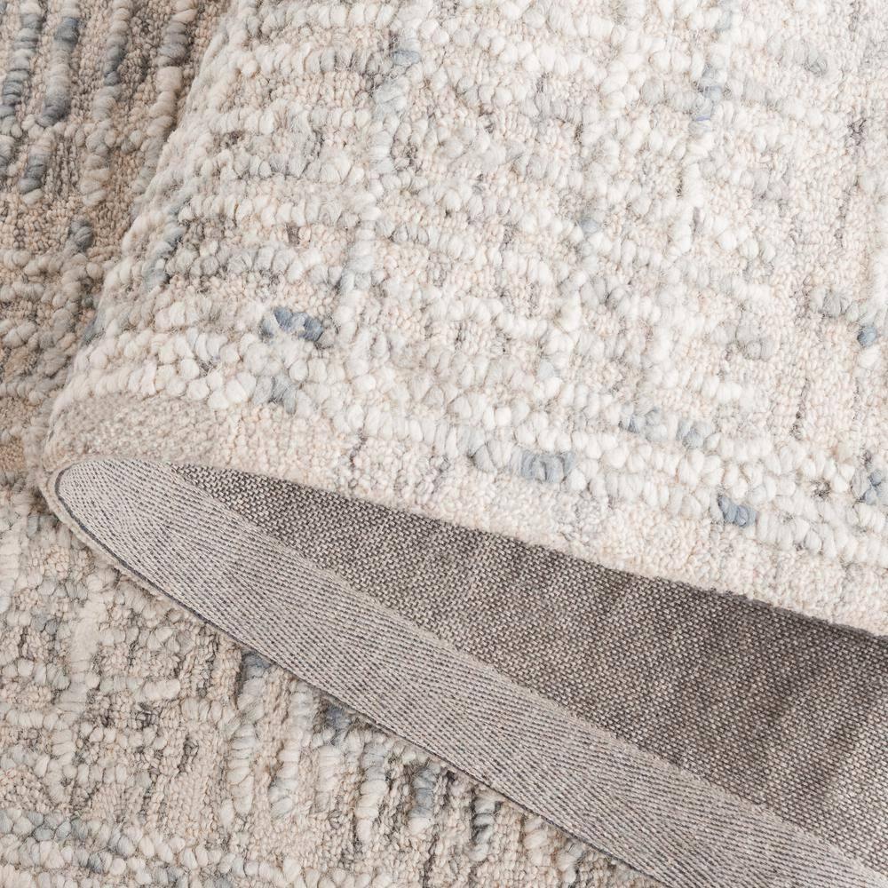 Abstract ABT275 Handmade Tufted Area Rug - Light Blue/Ivory - 5'-0" x 8'-0" - Safavieh