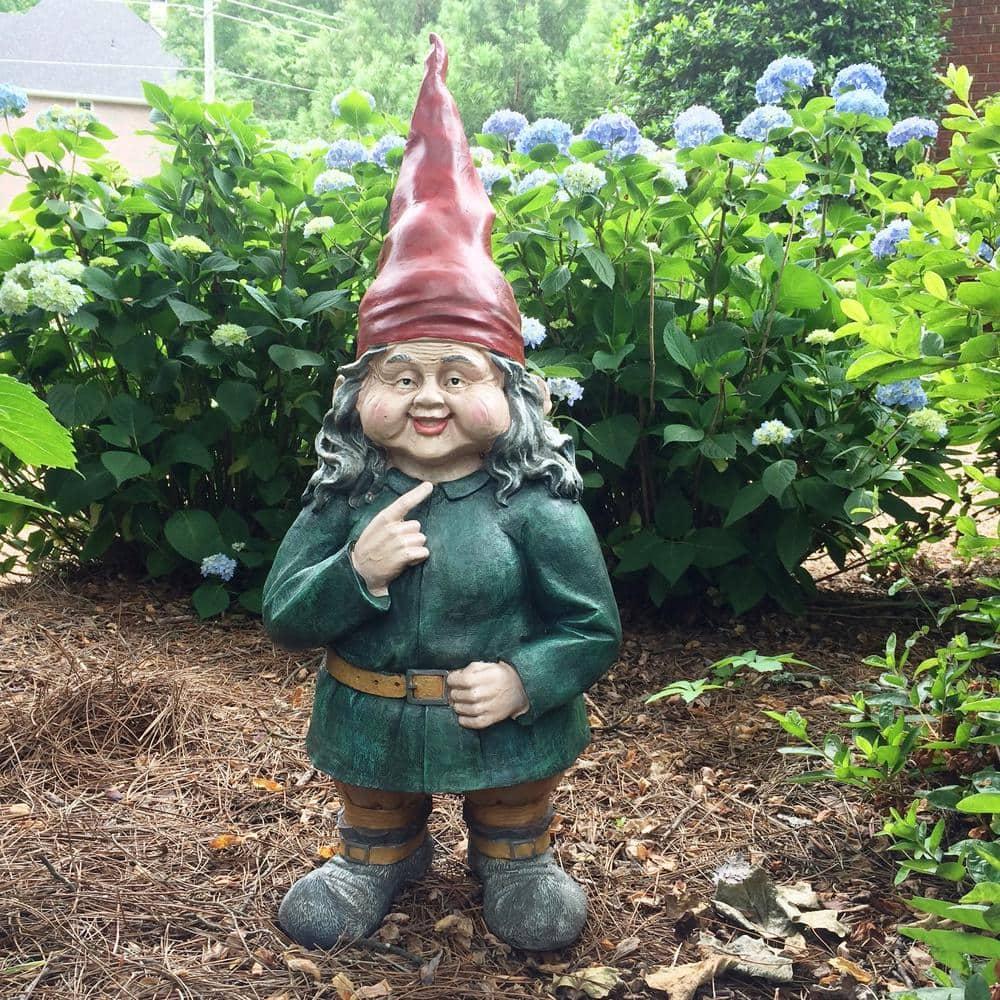 Old World Gnomes Zelda the Female Gnome Garden Statue