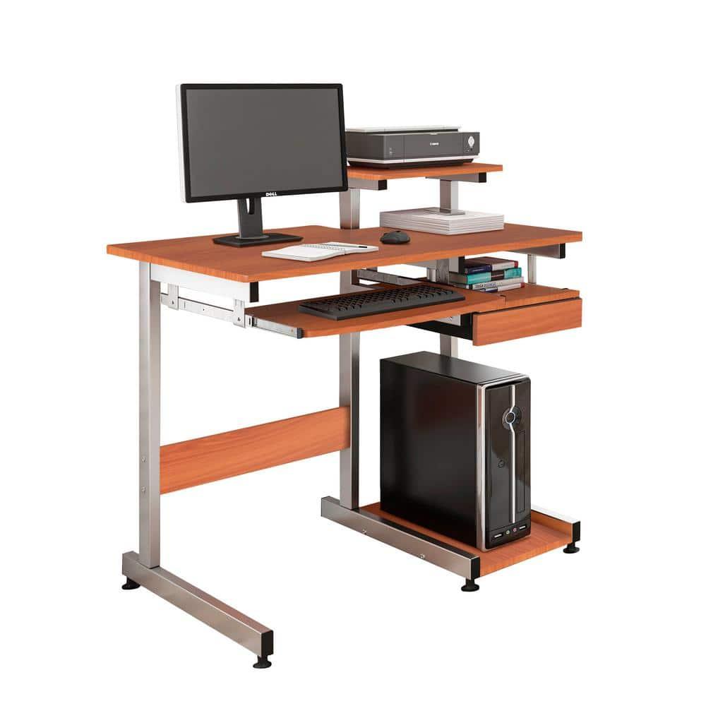 Taroo Clocks Complete Computer Workstation Desk