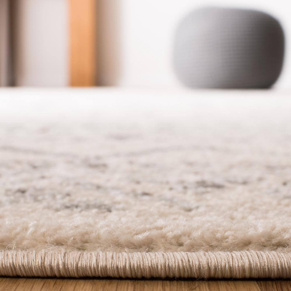 Tulum TUL268 Power Loomed Area Rug - Ivory/Grey - 6'x9' - Safavieh.