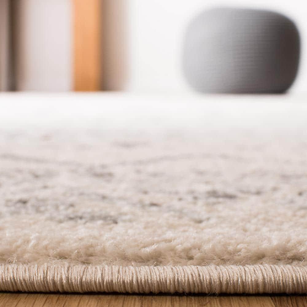 Tulum TUL268 Power Loomed Area Rug - Ivory/Grey - 8'x10' - Safavieh.