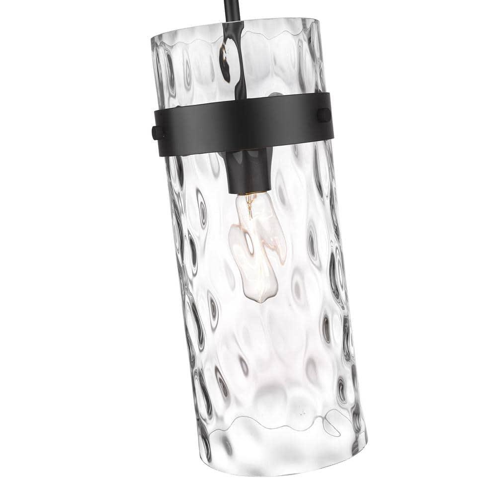 Z-Lite Fontaine 1 - Light Pendant in  Matte Black