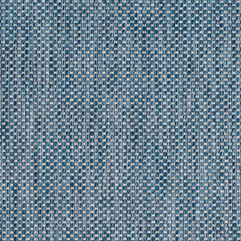Courtyard CY8521 Power Loomed Indoor/Outdoor Area Rug - Navy/Grey - 4'x5'7" - Safavieh.