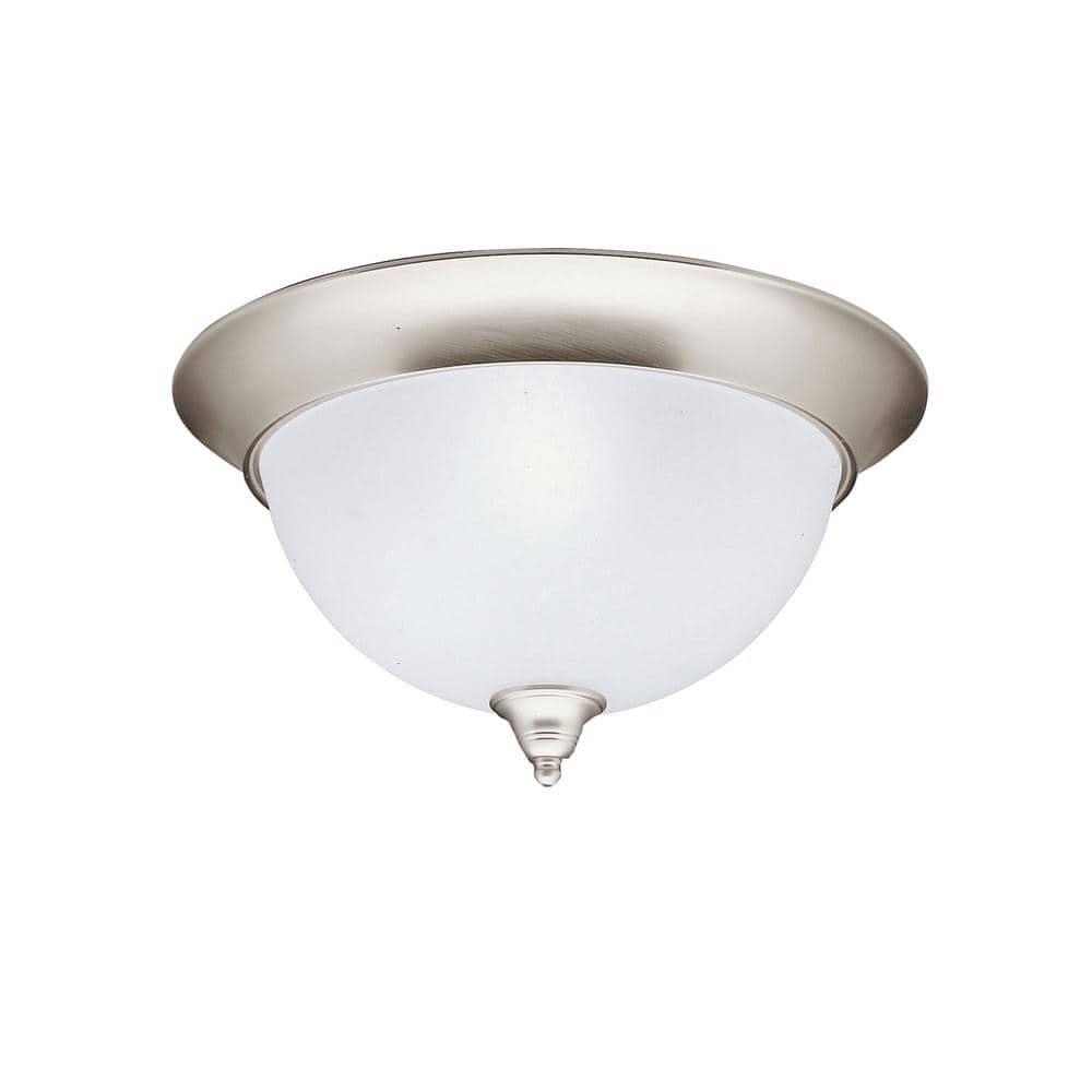 Kichler Lighting Dover 3 - Light Flush Mount in  Brushed Nickel