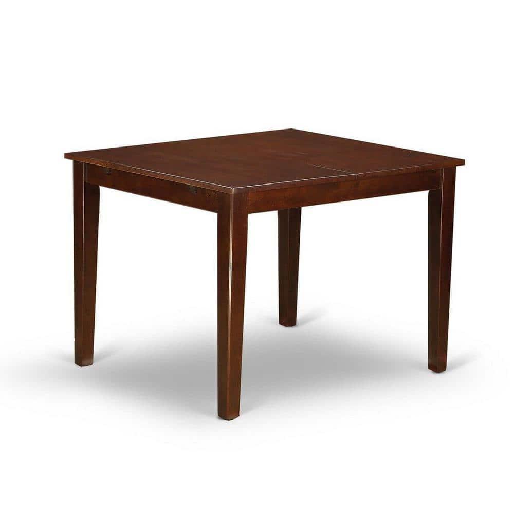 East West Furniture Norfork 5-piece Traditional Wood Dining Set in Mahogany