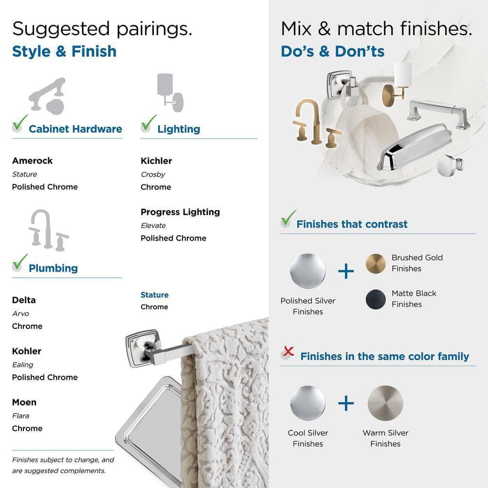 Stature Wall Mount Toilet Paper Holder