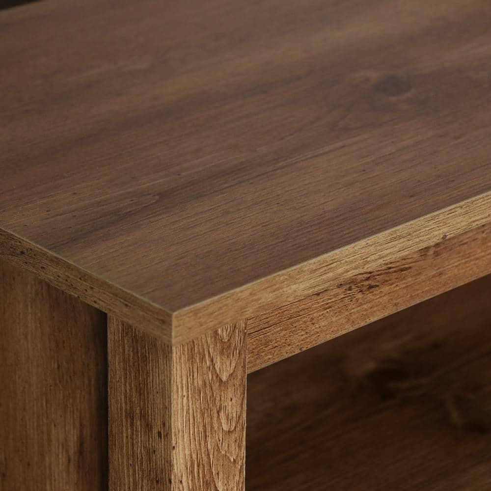 Walker Edison Wood TV Stand for TVs up to 64" - Barnwood