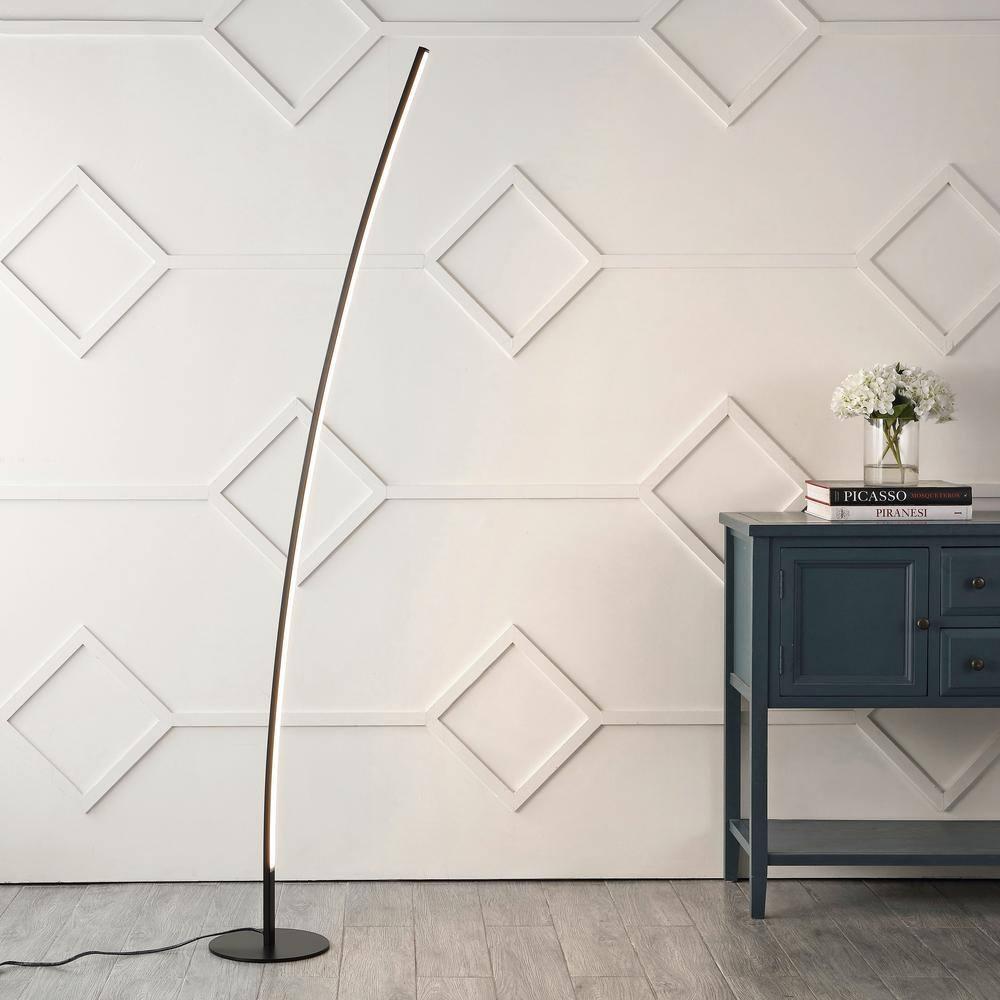 Jonathan Y Malthe 71'' Black LED Novelty Floor Lamp
