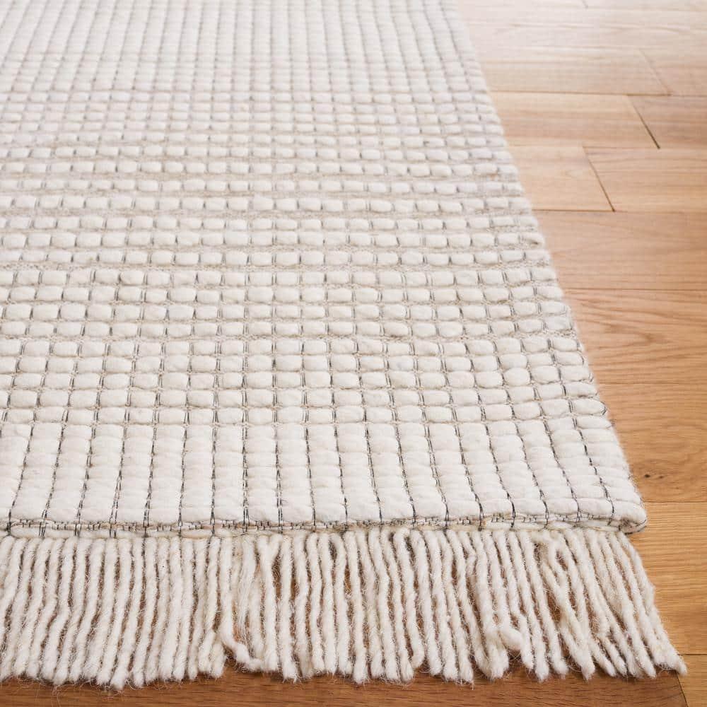 Marbella MRB208 Hand Woven Indoor Accent Rug - Ivory/Beige - 3'x5' - Safavieh