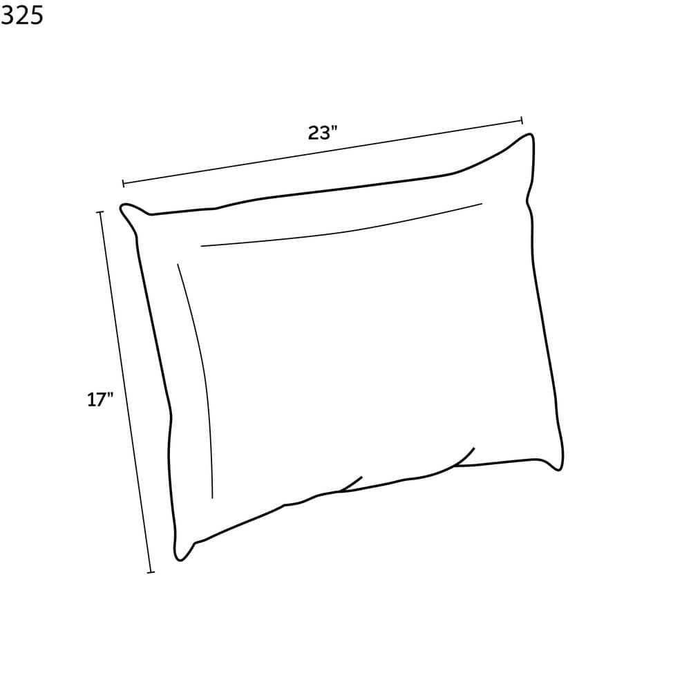 ARDEN Outdoor Rectangular Pillow Cover & Insert