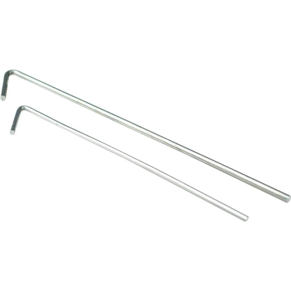 midwest air technologies 328554b 30 Pack, 6-1/2", 11 Gauge, Aluminum Fence Tie Wires