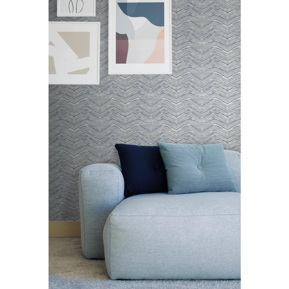 Wood Chevron Peel & Stick Chevron Roll