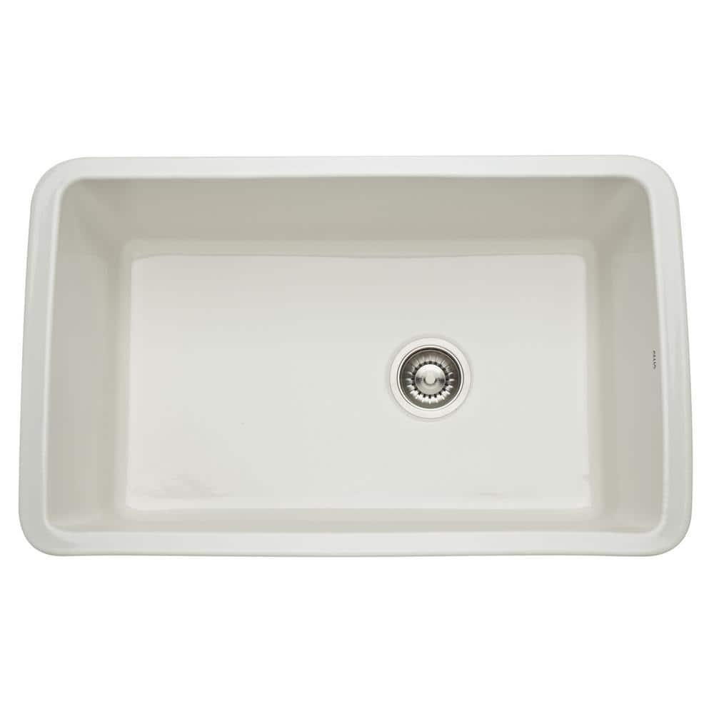 Allia 32" Fireclay Single Bowl Undermount Kitchen Sink