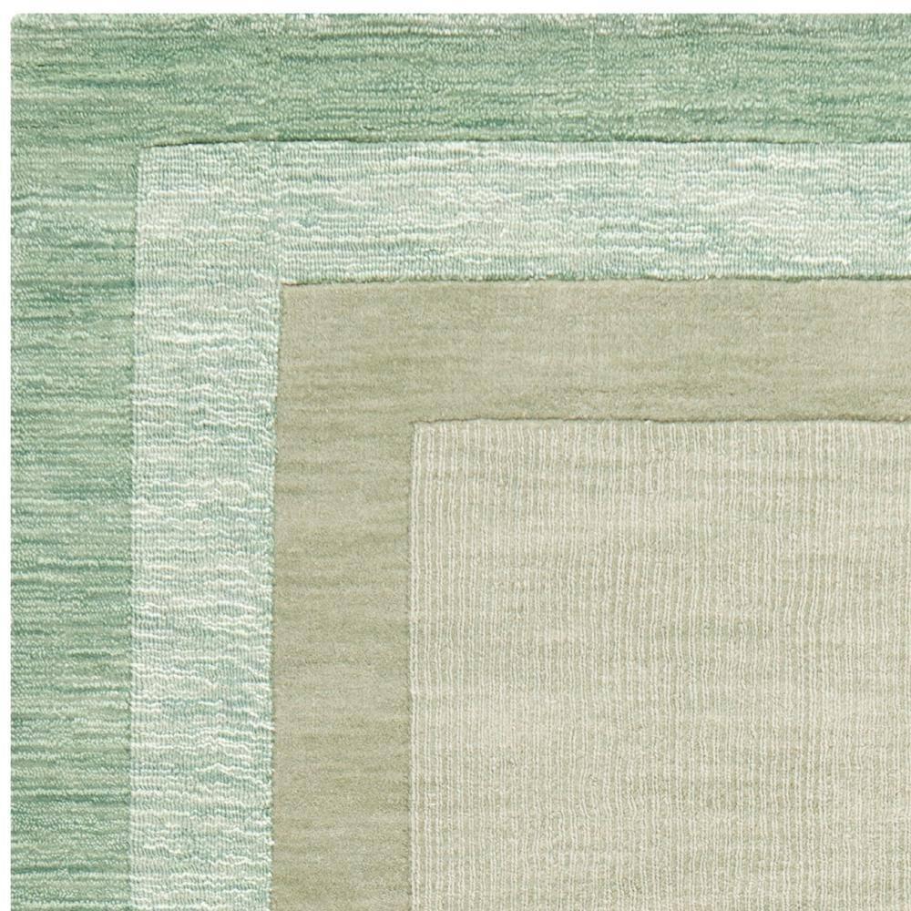 Impressions IM821 Hand Loomed Area Rug - Green/Beige - 4'x6' - Safavieh
