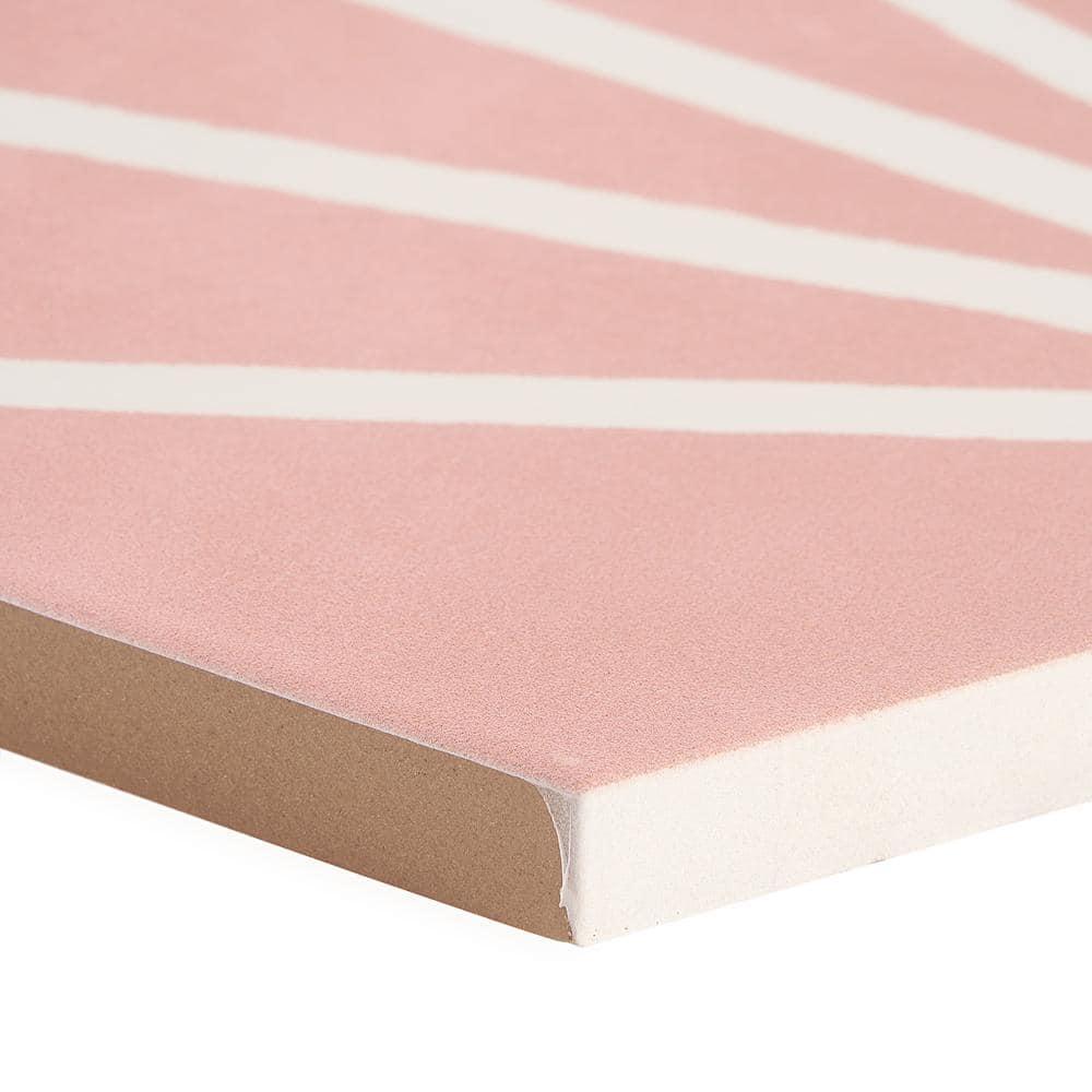 GeoHex Deco 8" Hexagon Matte Porcelain Floor and Wall Tile (9.03 Sq. Ft. / Case)