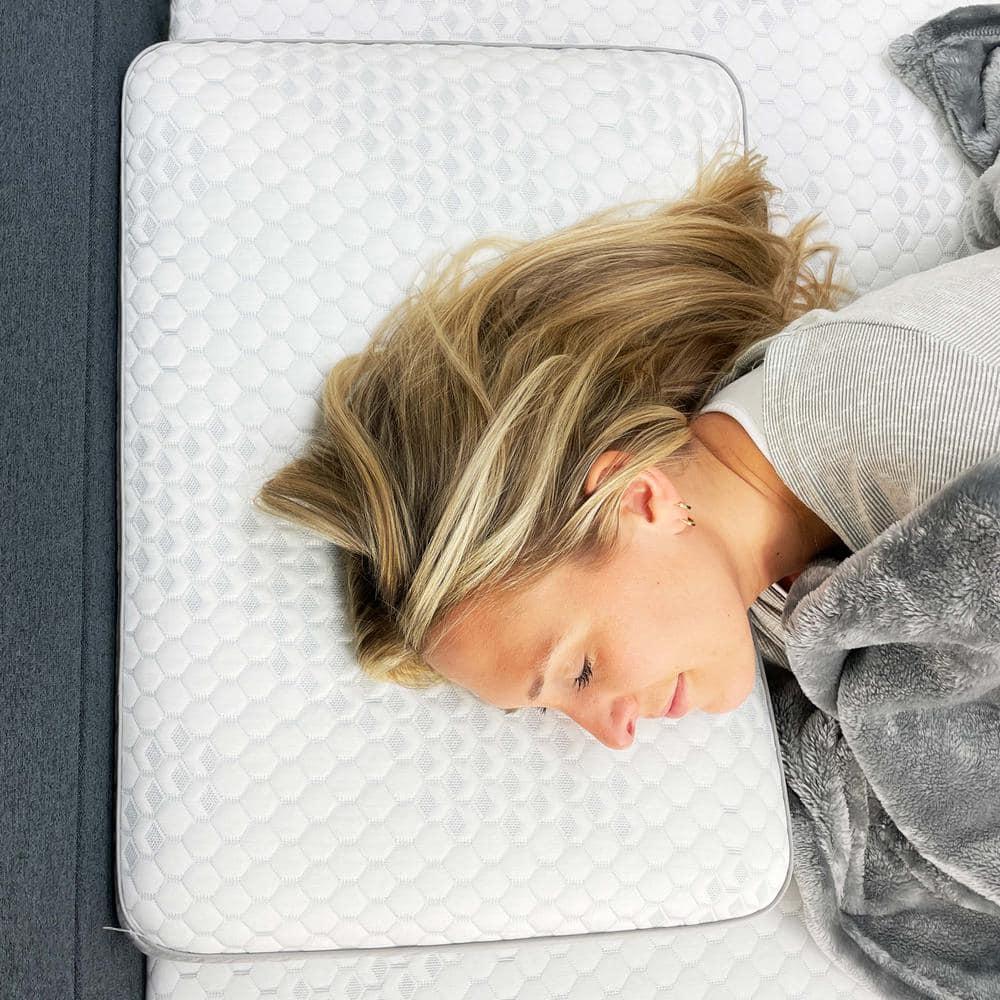 Wondertech Memory Foam Pillow with Cooling Cover, Queen, 1 Pack