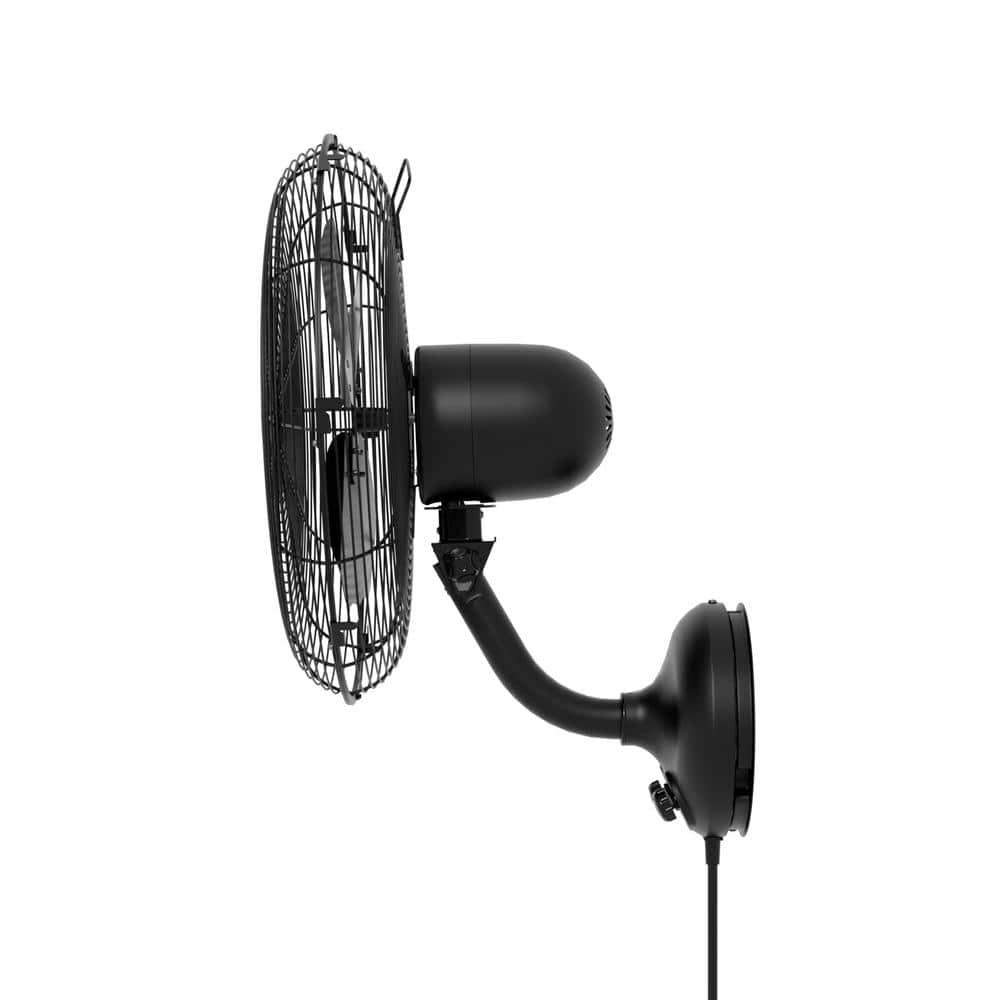 HUNTER - 97318 - Oscillating Wall Mounted Fan 16 inch 3 speeds Classic W16
