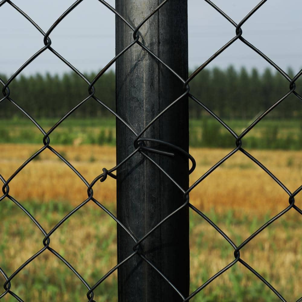 ALEKO Galvanized Steel Chain Link Fence - Complete Kit