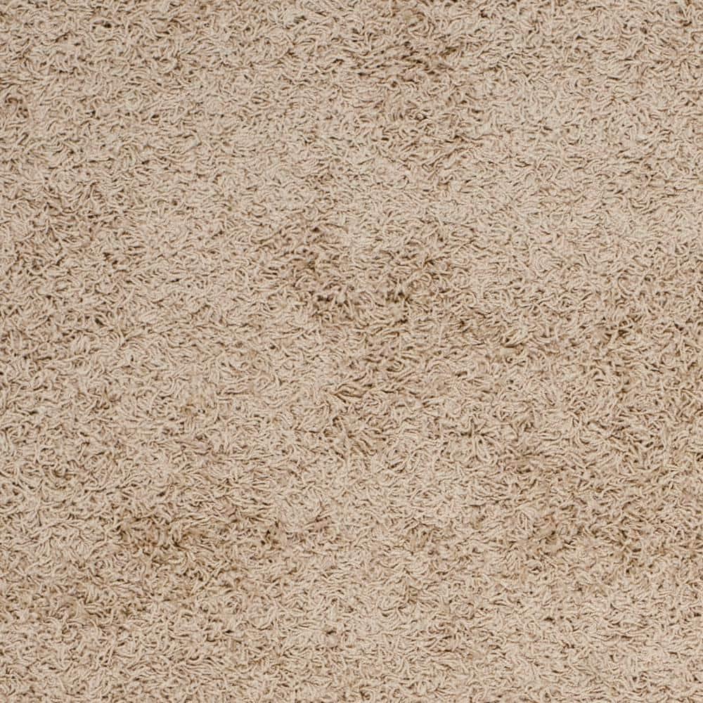 Gracie Oaks Atwell Sga-Athens Shag Performance Solid Color Rug