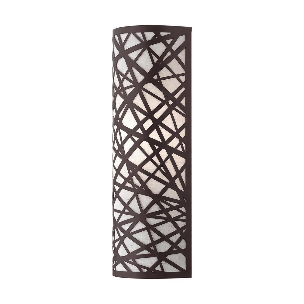 Livex Lighting Allendale 1 - Light Wall Light in  Bronze