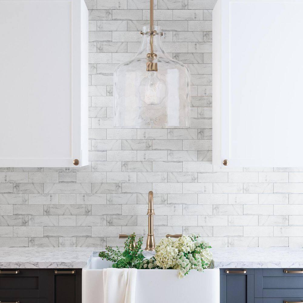 Capital Lighting 325717 1 Light 15" Tall Pendant - Brass