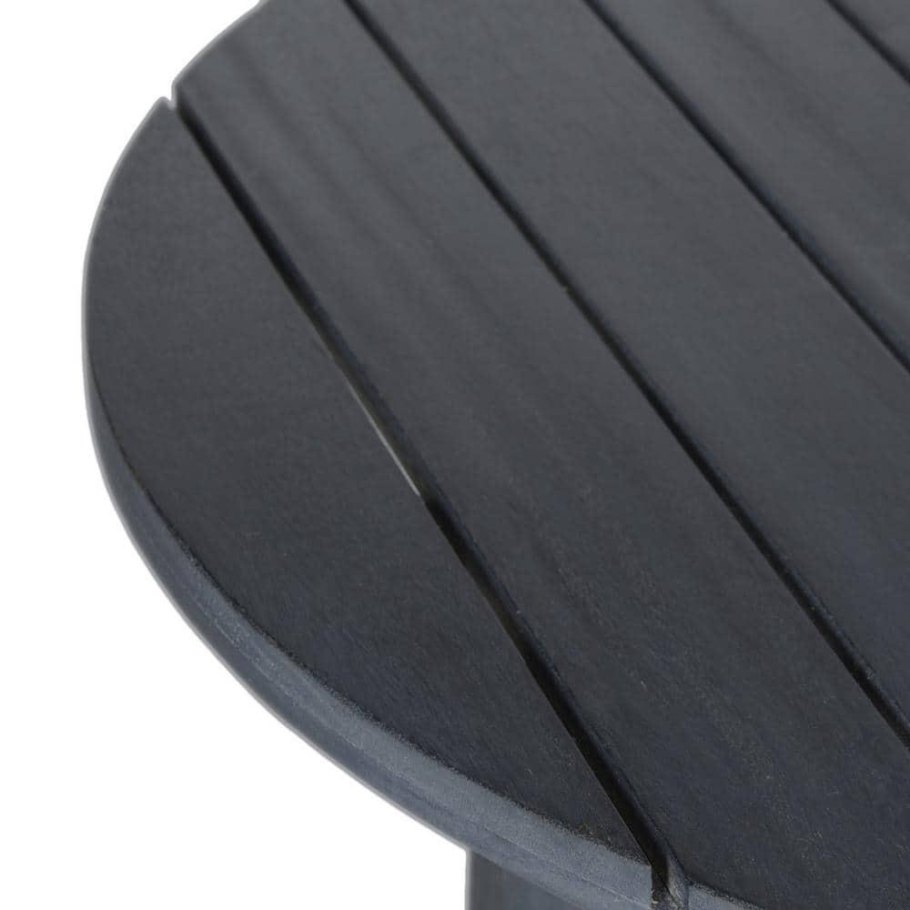 Cloverdale Round Table - Indoor/Outdoor - PAT6733 - Ash Grey - Safavieh