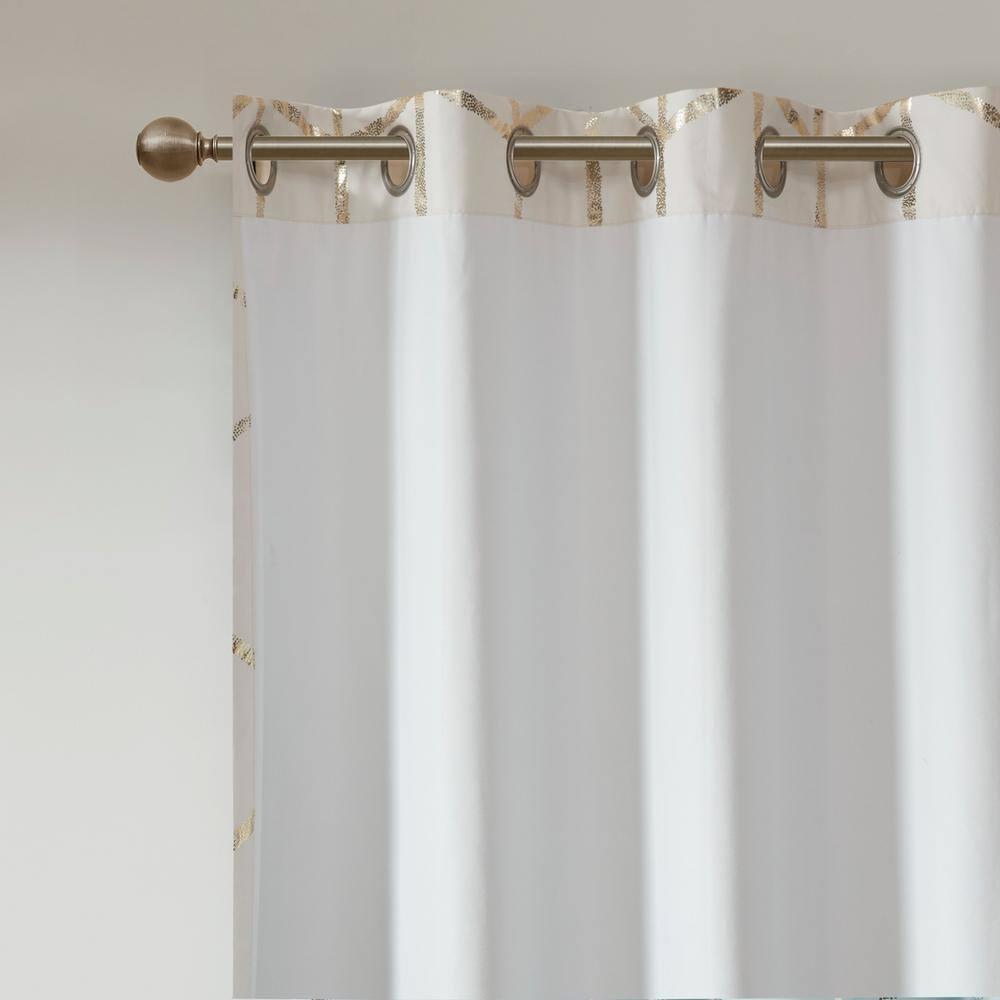 Raina Polyester Total Blackout Curtain Pair (Set of 2)