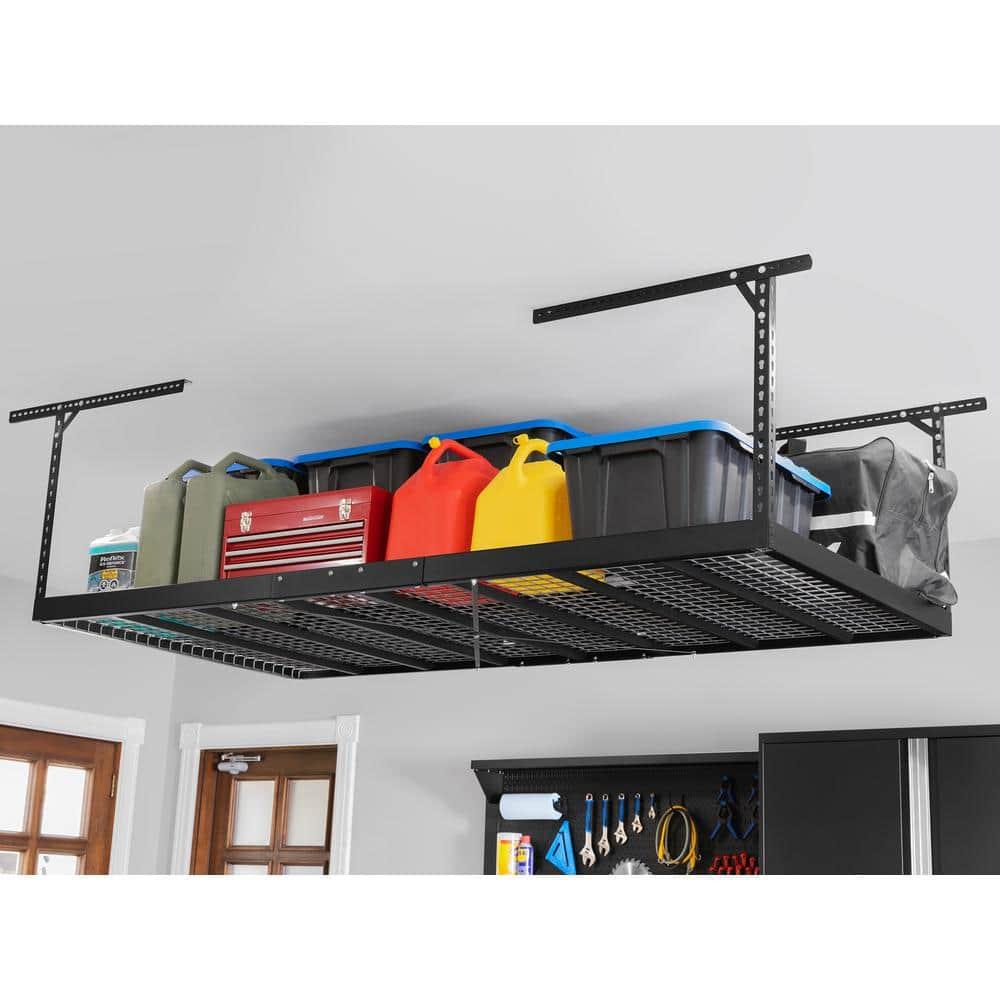 NewAge Products VersaRac Pro 4 ft. x 8 ft. Adjustable Overhead Storage Rack