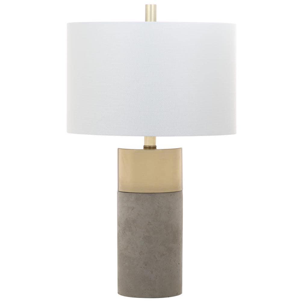 Everly Quinn Mildner Concrete Table Lamp (Set of 2)