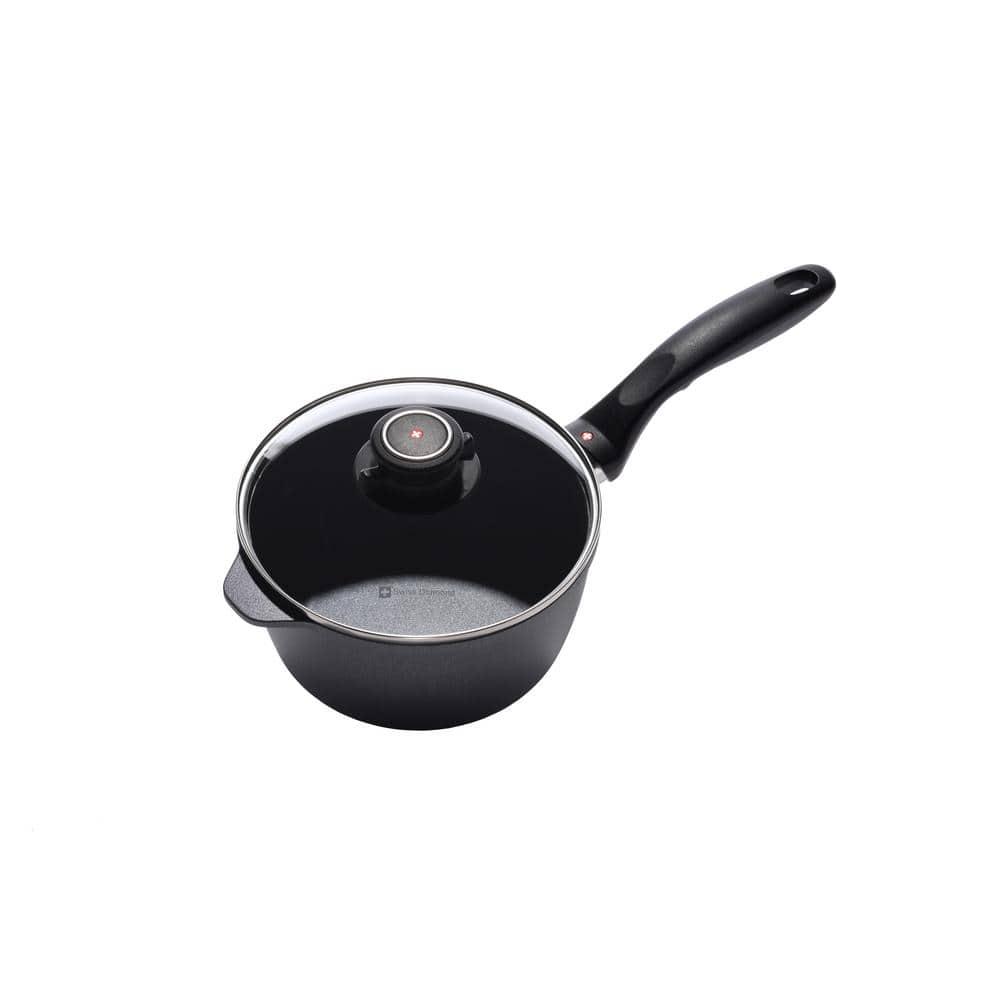 Swiss Diamond 2.2 Quart Saucepan With Lid