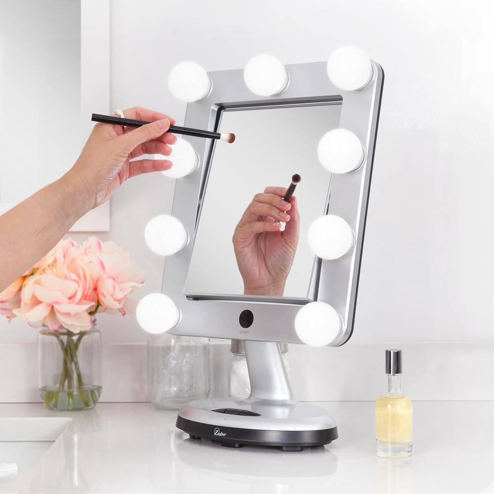 Latitude Run® MELROSE LED Variable Light Bluetooth Vanity Mirror, 5X/1X
