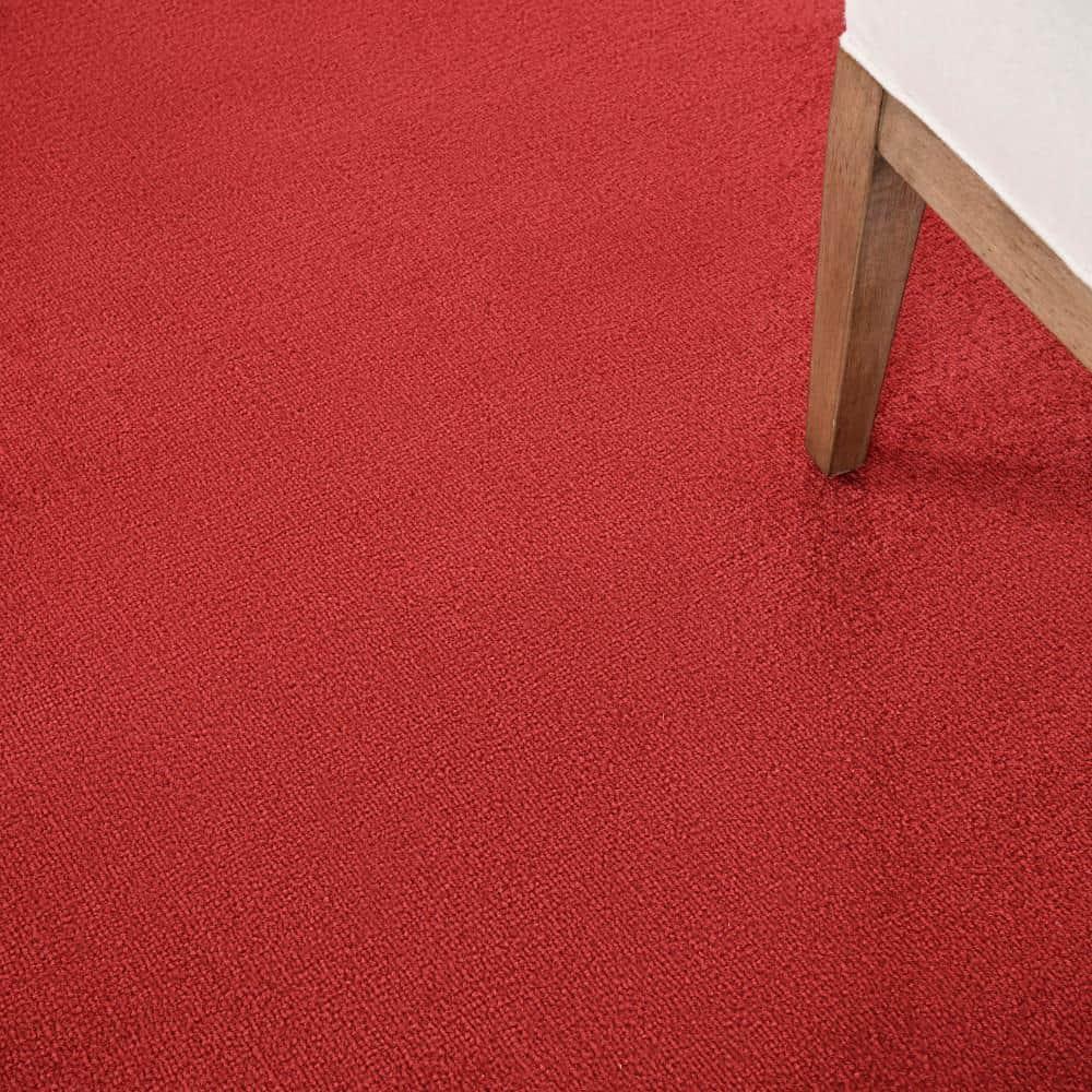 Nourison Essentials Easy Care Indoor Outdoor Area Rug - Brick Red 5' x Square