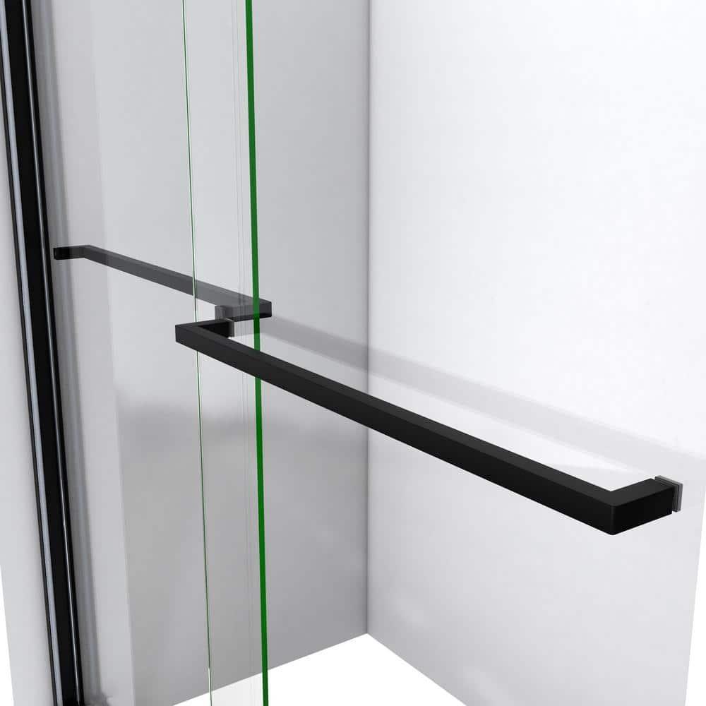 Sapphire 56" W x 76" H Frameless Shower Door