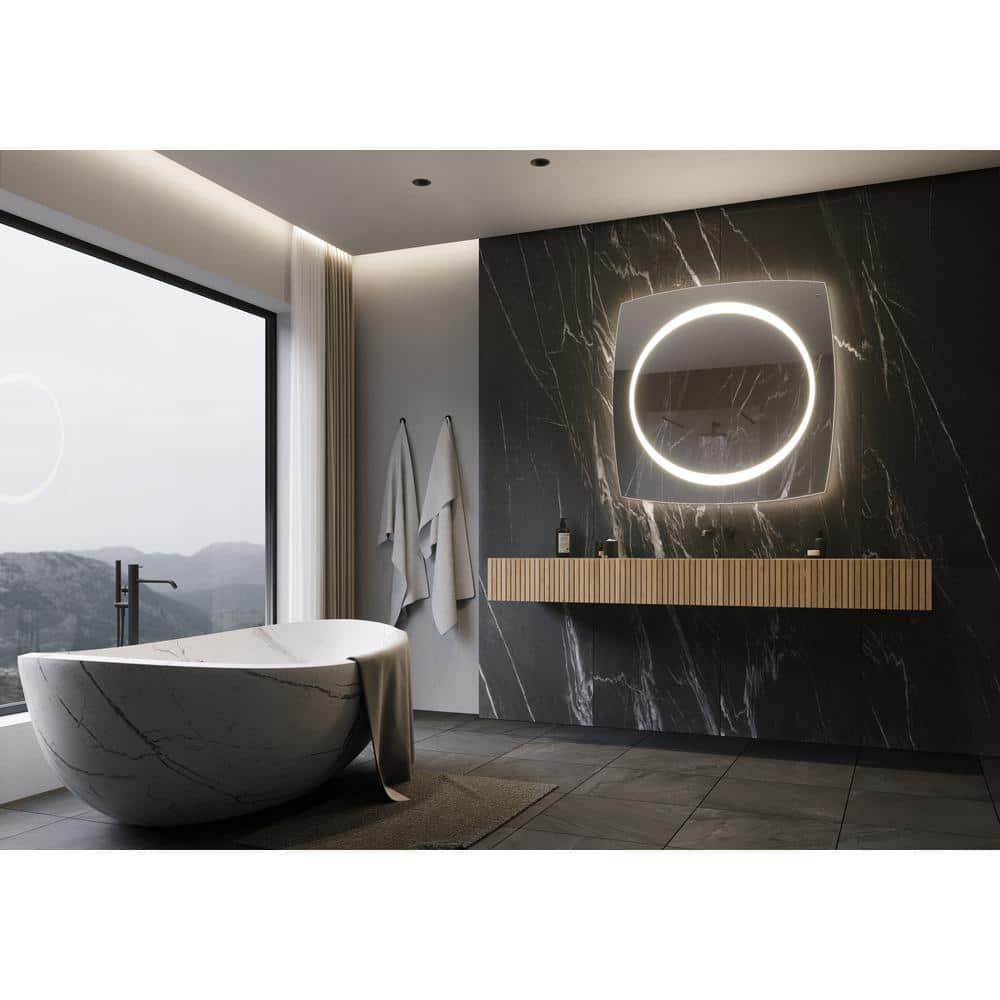 Orren Ellis Frode LED Wall Mirror