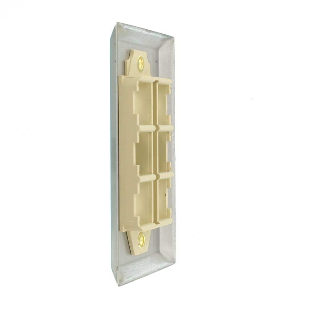 Stainless Steel 4-Port Keystone Mounting Plate