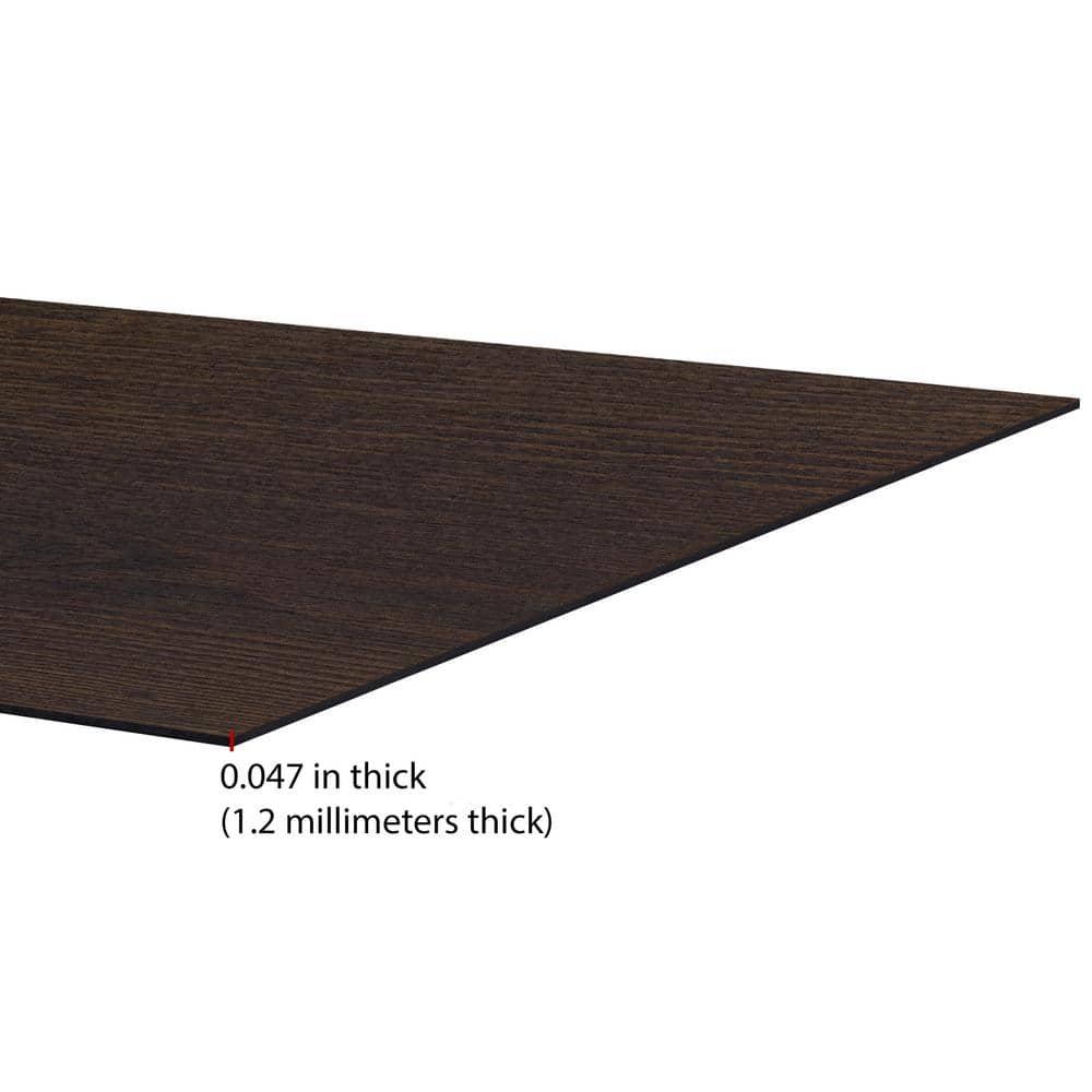 0.047'' Thick 6'' W x 36'' L Plank