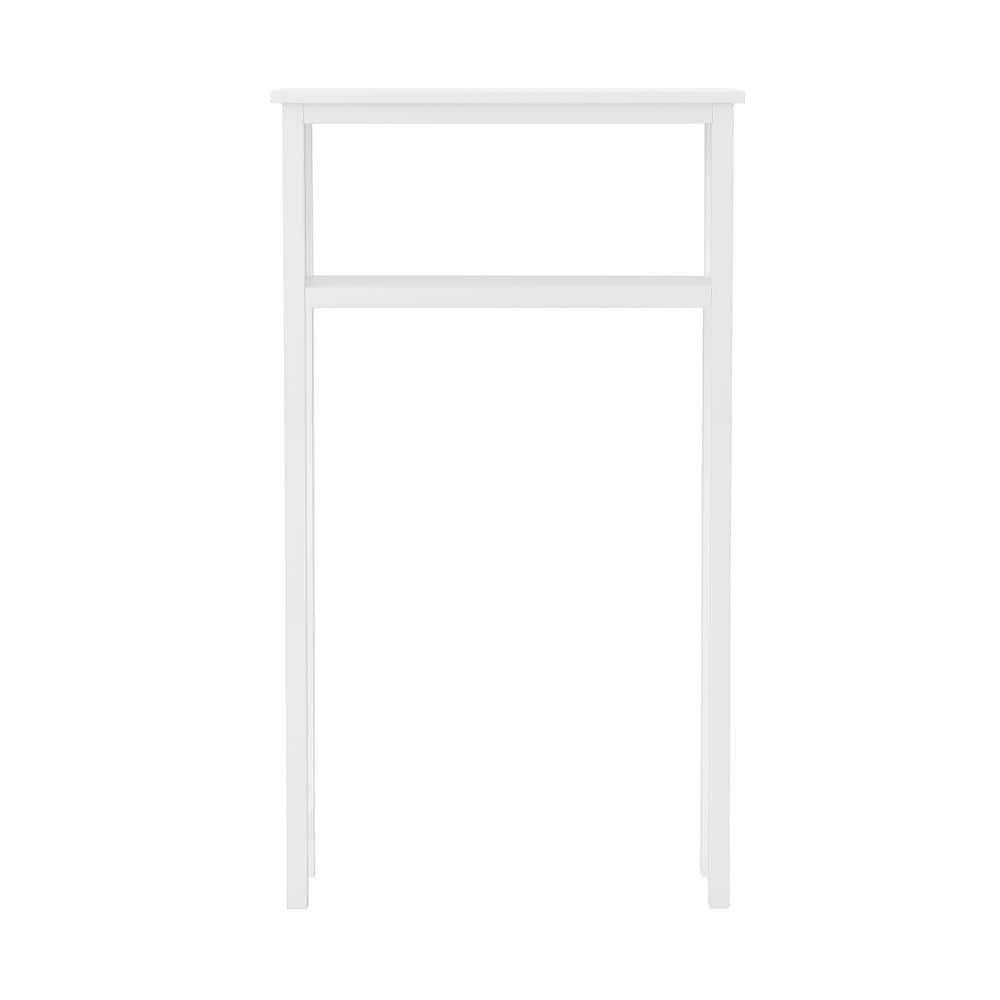 Alaterre Coventry Over Toilet Open Storage Shelf, Wall Mounted Bath Storage Cabinet with Two Doors and Open Shelf