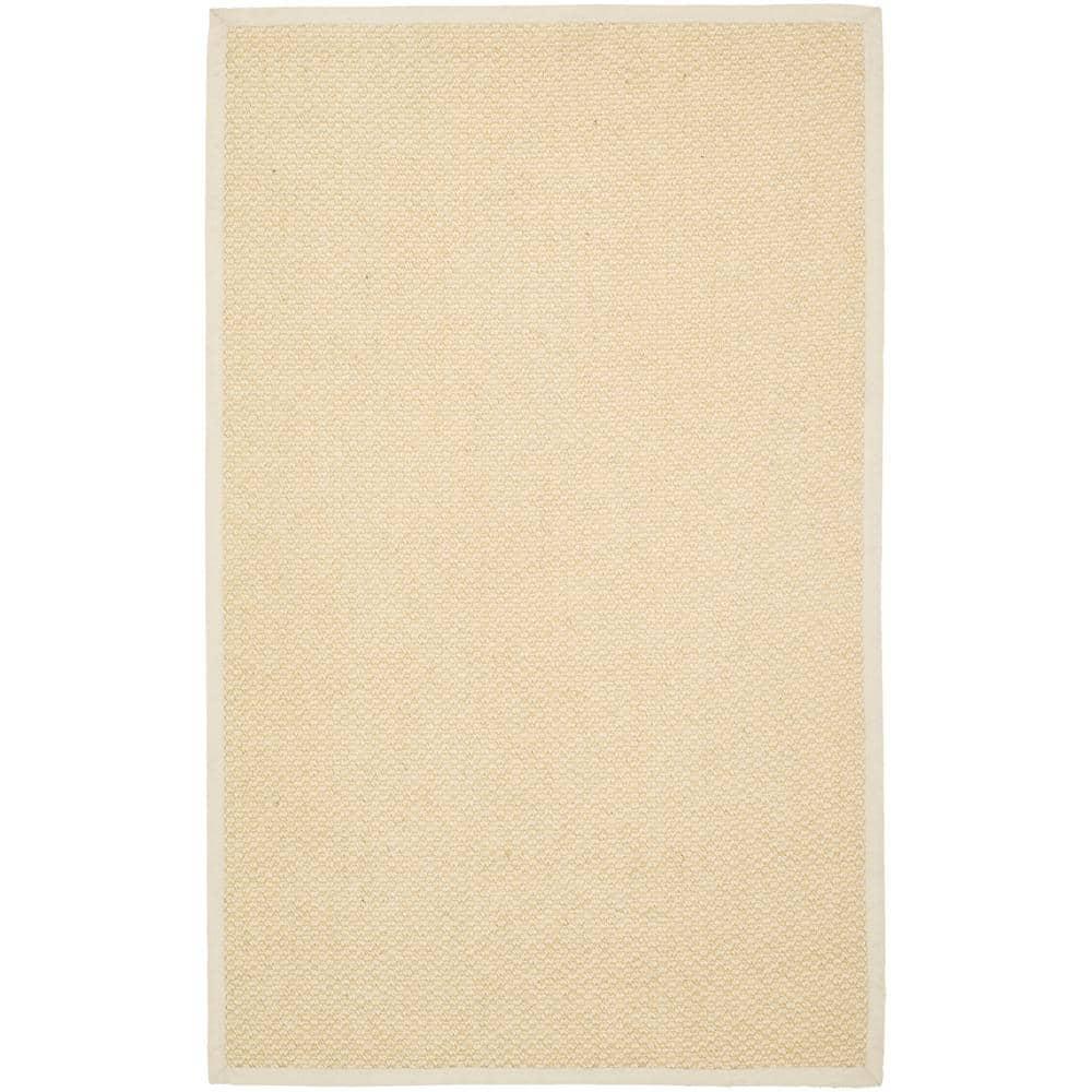 Natural Fiber NF525 Power Loomed Indoor Area Rug - Creme - 4'x6' - Safavieh.