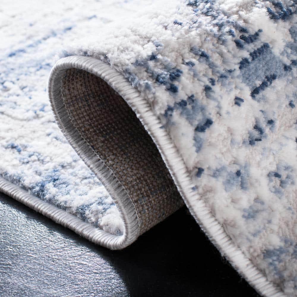 Amelia ALA786 Power Loomed Area Rug - Blue/Grey - 8'x10' - Safavieh.
