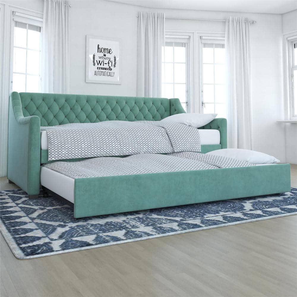 Monarch Hill Ambrosia Upholstered Daybed with Trundle