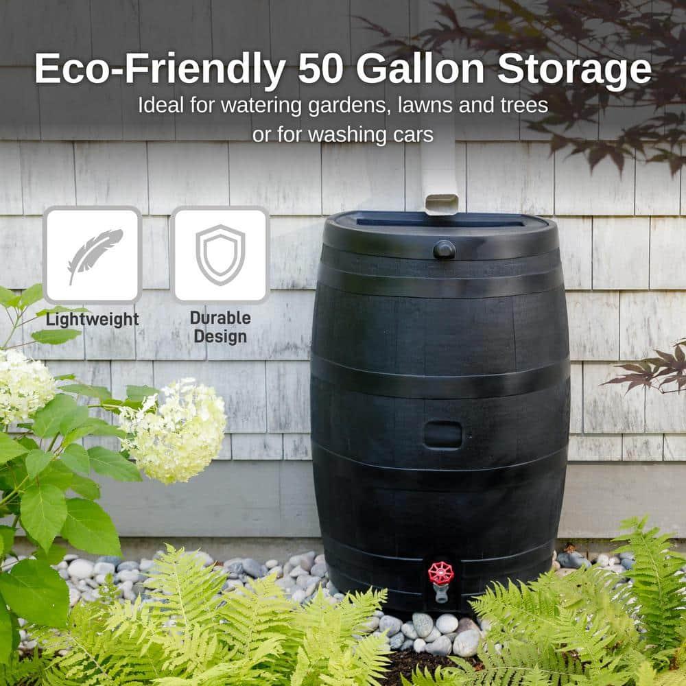 RTS Companies RTS Home Accents 50 Gallon Eco Rain Barrel