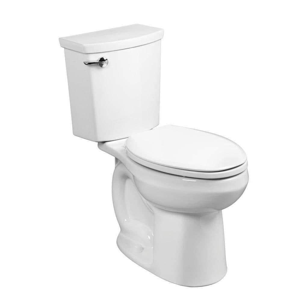American Standard H2Option 1.1 Gallons GPF Elongated Comfort Height Floor Mounted Two-Piece Toilet (Seat Not Included)