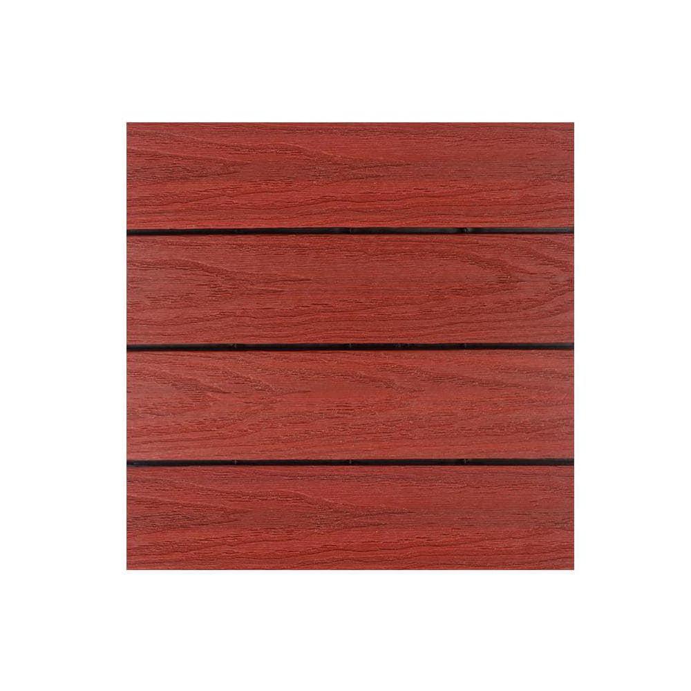 UltraShield Naturale Composite 12" x 12" Interlocking Deck Tile