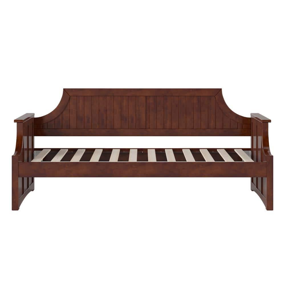 AFI Cambridge Twin Wood Daybed in Walnut
