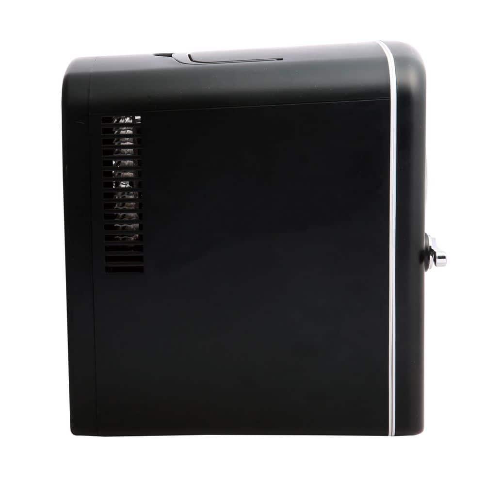 Frigidaire, 6 Can/4L Mini Personal Retro Fridge Cooler, EFMIS229, Black