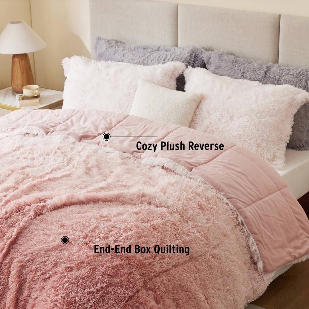 Intelligent Design Brielle Malea Shaggy Faux Fur Comforter Mini Set