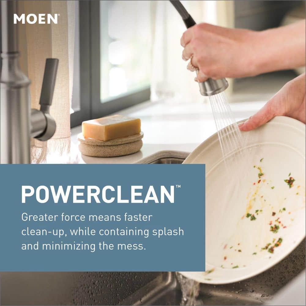 Adler Pull Down Single Handle Kitchen Faucet with Accessories